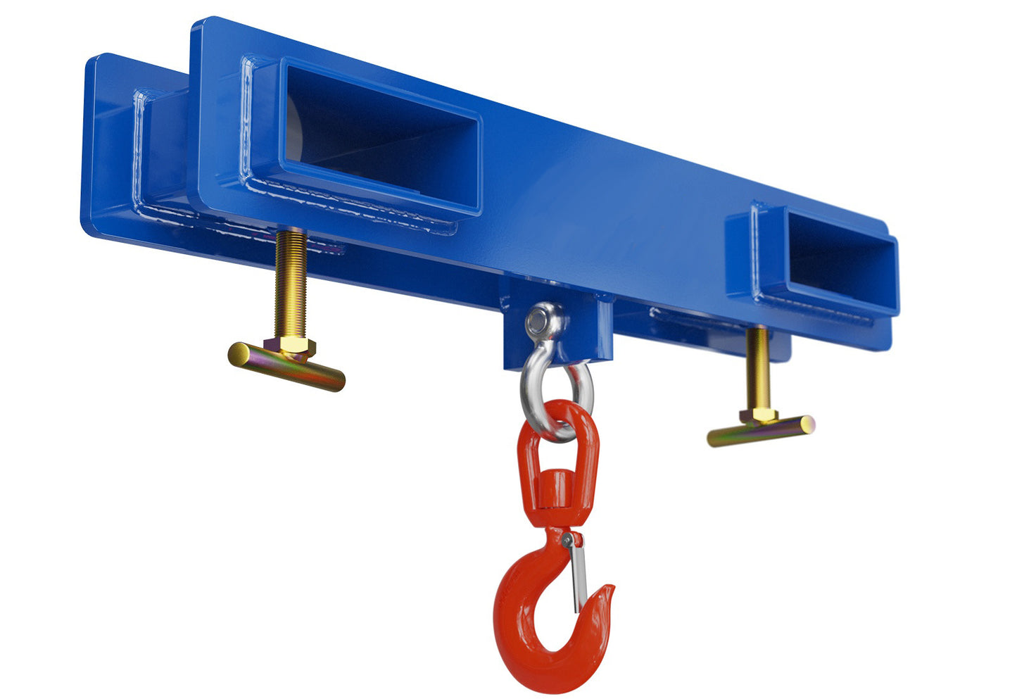 Gancio di carico inforcabile, per carrello elevatore a forche, portata 2.500 kg