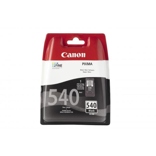 Canon PG-540 w/sec cartuccia d'inchiostro 1 pz Originale Resa standard Nero