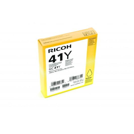 Ricoh 405764 cartuccia d'inchiostro 1 pz Originale Resa standard Giallo