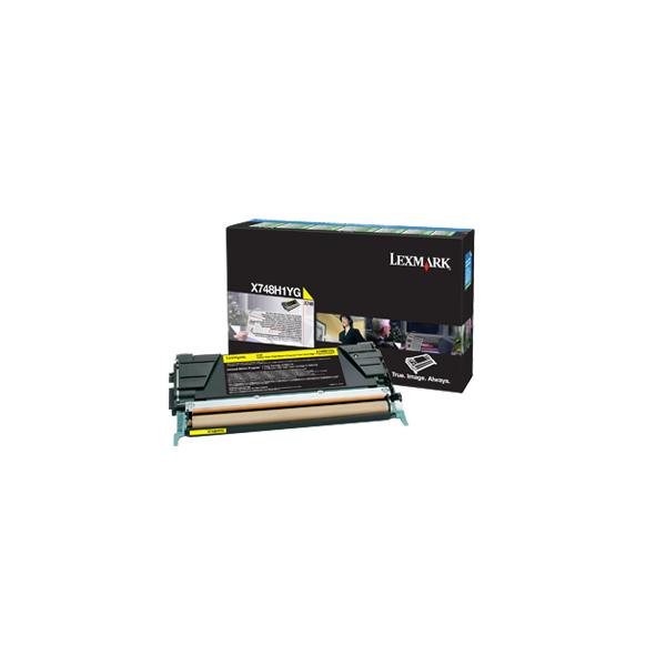 Lexmark X748H1YG cartuccia toner Originale Giallo 1 pezzo(i)