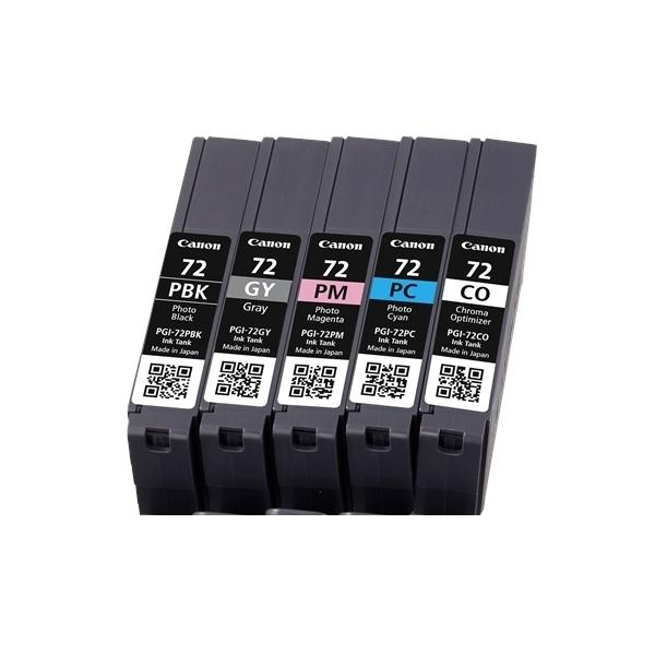 Canon PGI-72 PBK/GY/PM/PC/CO Originale Grigio, Nero per foto, Ciano per foto, Magenta per foto 5 pezzo(i)