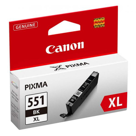 Canon CLI-551XL BK cartuccia d'inchiostro 1 pz Originale Resa elevata (XL) Nero per foto