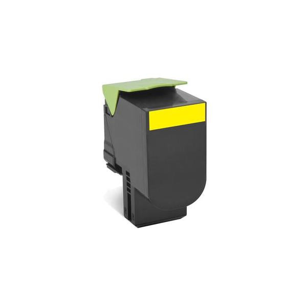 Lexmark 80C2HYE cartuccia toner Originale Giallo 1 pezzo(i)