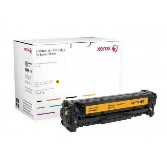 Xerox Cartuccia toner giallo. Equivalente a HP CE412A. Compatibile con HP Colour LaserJet M351A, Colour LaserJet M375MFP, Colour LaserJet M451, Colour LaserJet M475 MFP