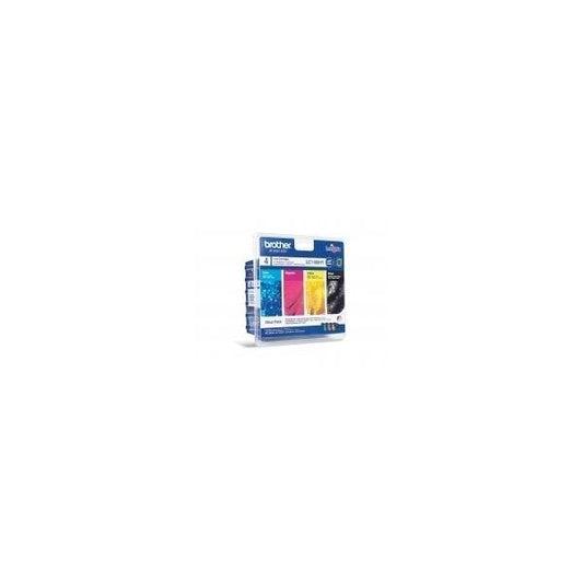 Brother LC-1100HYVALBP cartuccia d'inchiostro Originale Nero, Ciano, Magenta, Giallo Multipack 4 pezzo(i)