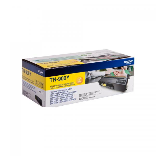 Brother TN-900Y cartuccia toner Originale Giallo 1 pezzo(i)