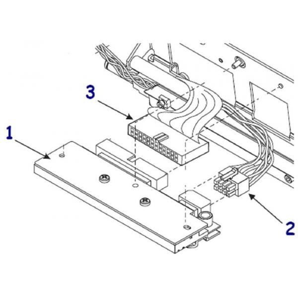 Zebra 170 Printhead 170XiIIIPlus 300 dpi testina stampante