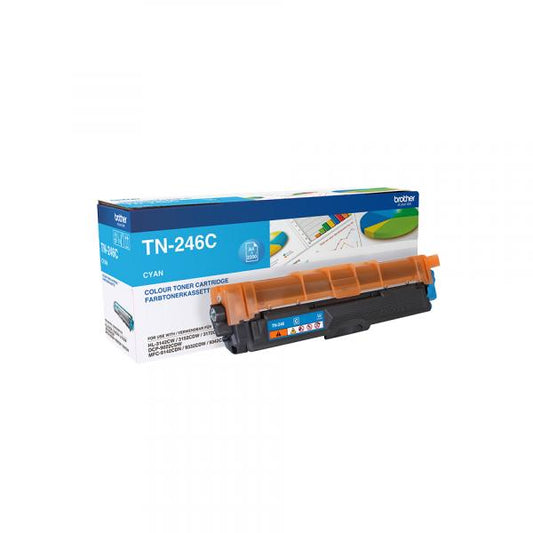 Brother TN-246C cartuccia toner Originale Ciano 1 pezzo(i)