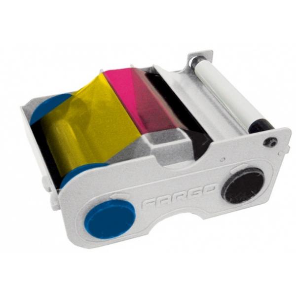 HID Identity 045000 nastro per stampante 250 pagine Ciano, Magenta, Giallo