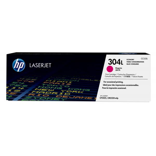 HP 304L Economy Magenta Original LaserJet Toner Cartridge cartuccia toner 1 pz Originale