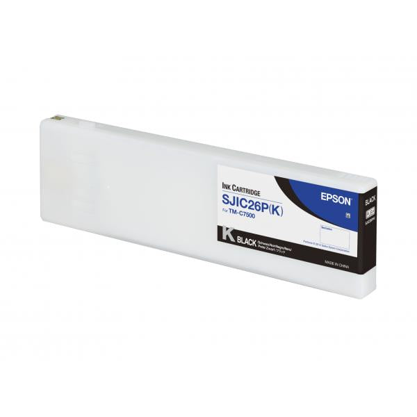 Epson SJIC26P(K): Ink cartridge for ColorWorks C7500 (Black)