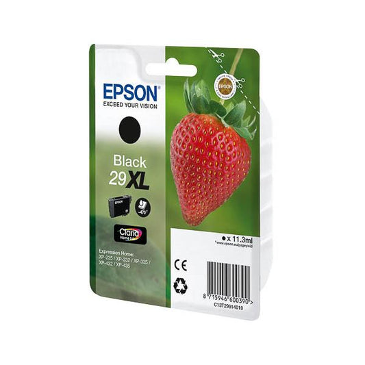 Epson Strawberry 29XL K cartuccia d'inchiostro 1 pz Originale Resa elevata (XL) Nero