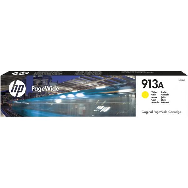 HP Cartuccia giallo originale 913A PageWide