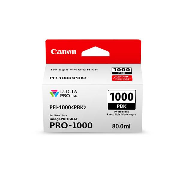 Canon PFI-1000 PBK cartuccia d'inchiostro Originale Nero per foto