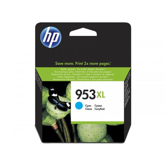 HP 953XL Cyan Original Ink Cartridge cartuccia d'inchiostro Ciano 20 ml