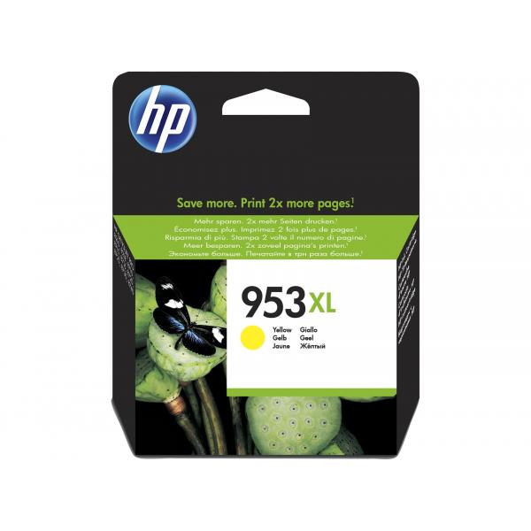 HP 953XL Yellow Original Ink Cartridge cartuccia d'inchiostro Giallo 20 ml