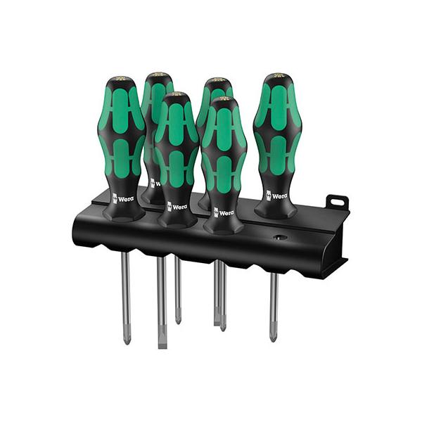 Wera 335/350/355/6 Kraftform Plus Set Cacciavite