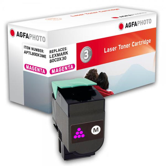 AgfaPhoto APTL800X3ME cartuccia toner Magenta 1 pezzo(i)