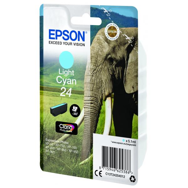 Epson Elephant Cartuccia Ciano-chiaro