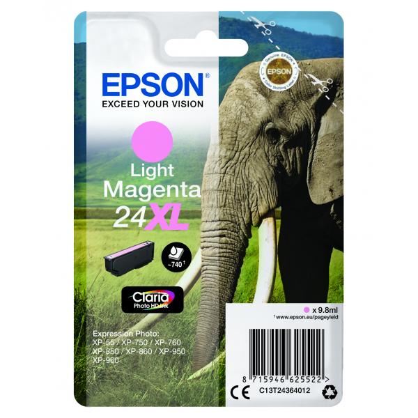 Epson Elephant Cartuccia Magenta chiaro XL