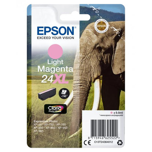 Epson Elephant Cartuccia Magenta chiaro XL