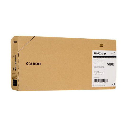 Canon PFI-707MBK cartuccia d'inchiostro Original Nero opaco