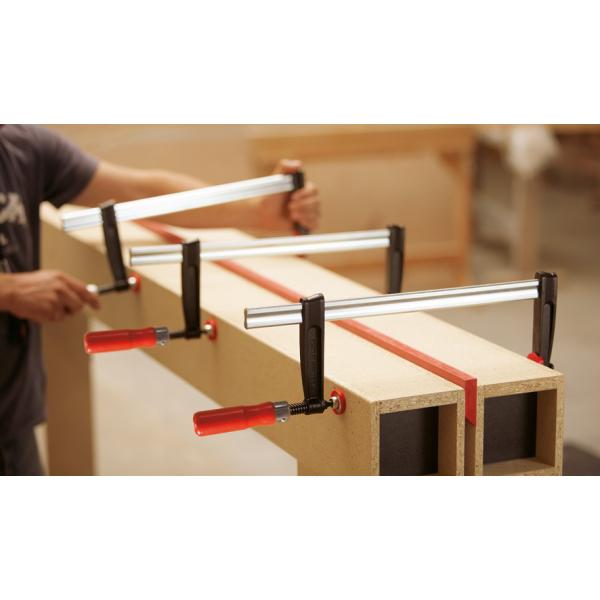 BESSEY TPN12BE morsa F-clamp 12 cm Alluminio, Nero, Rosso