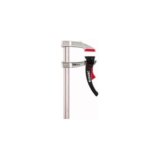 BESSEY KliKlamp Morsetto a barra 160mm Acciaio inossidabile, Nero, Rosso