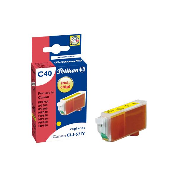 Pelikan Ink Cartridge cartuccia d'inchiostro 1 pz Giallo