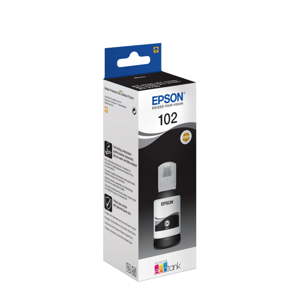 Epson 102 EcoTank Pigment Black ink bottle