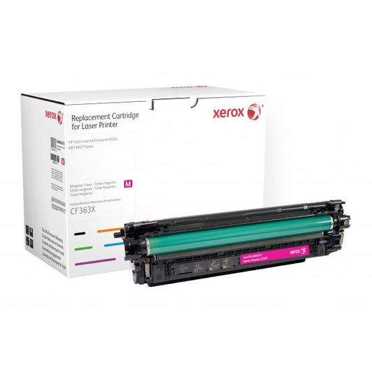 Xerox Cartuccia toner magenta. Equivalente a HP CF363X. Compatibile con HP Colour LaserJet Enterprise M552, Colour LaserJet Enterprise M553, Colour LaserJet Enterprise M577