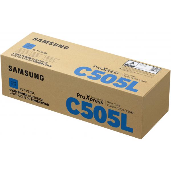 Samsung Cartuccia toner ciano a resa elevata CLT-C505L