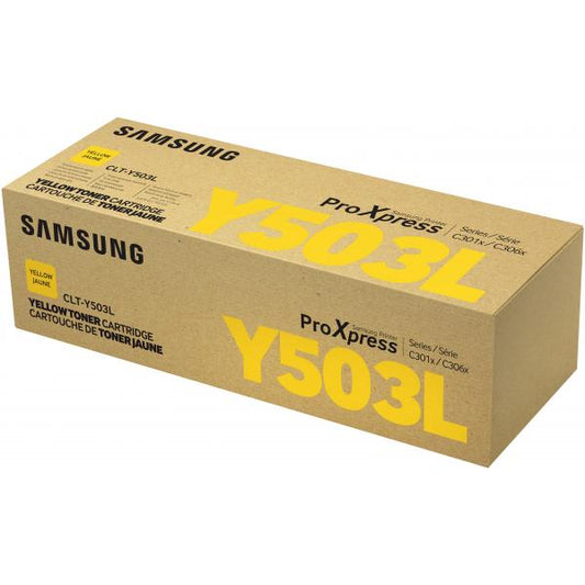 Samsung Cartuccia toner giallo a resa elevata CLT-Y503L