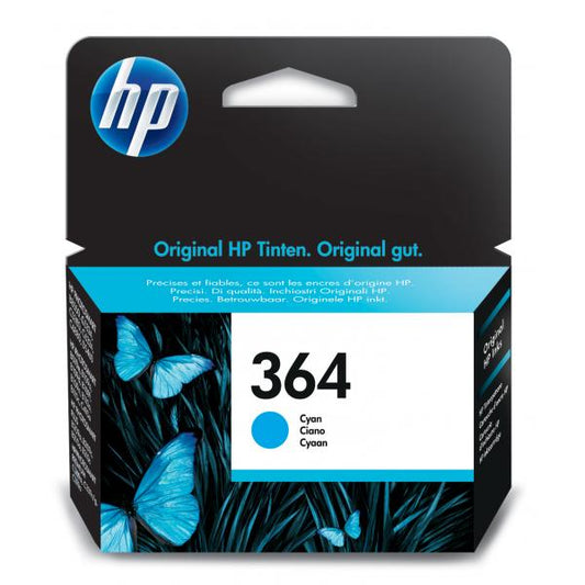 HP 364 Cyan Ink Cartridge 1 pezzo(i) Originale Ciano