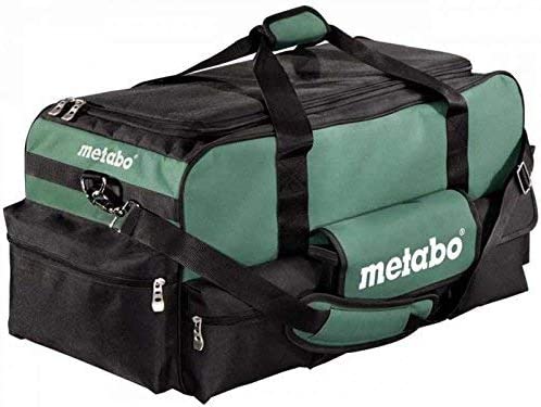 Metabo - Borsa porta attrezzi, Nero/Verde, 67 x 29 x 32,5 cm