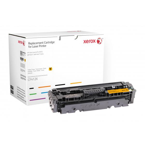 Xerox Cartuccia toner giallo. Equivalente a HP CF412X. Compatibile con HP Color LaserJet Pro MFP M477, LaserJet Pro MFP M377, Pro M452