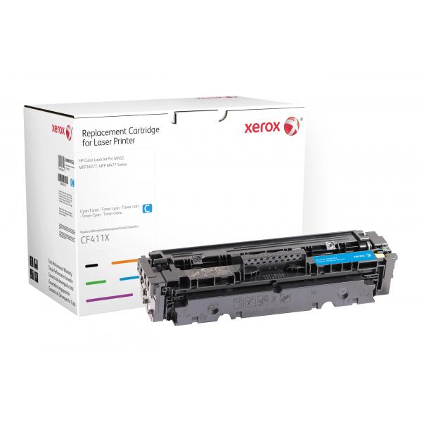 Xerox Cartuccia toner ciano. Equivalente a HP CF411X. Compatibile con HP Color LaserJet Pro MFP M477, LaserJet Pro MFP M377, Pro M452