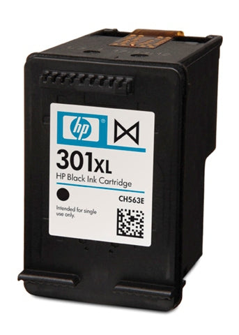 HP 301XL Black Ink Cartridge Originale Nero