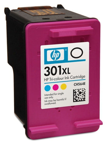 HP 301XL Tri-color Ink Cartridge Originale Ciano, Magenta, Giallo