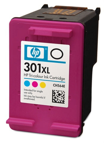 HP 301XL Tri-color Ink Cartridge Originale Ciano, Magenta, Giallo