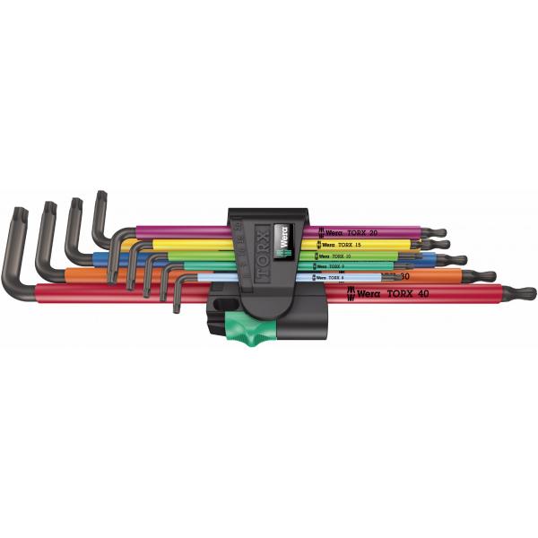 Wera 967/9 TX XL L-shaped hex key set Metrico 9 pezzo(i)