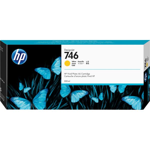 HP Cartuccia di inchiostro giallo DesignJet 746 da 300 ml