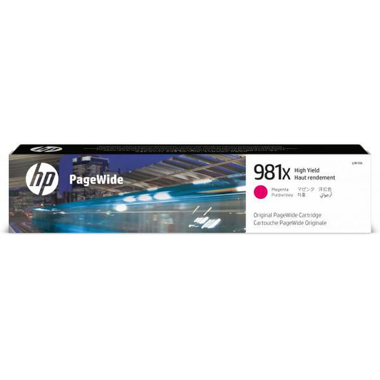 HP Cartuccia magenta originale ad alta capacità 981X PageWide