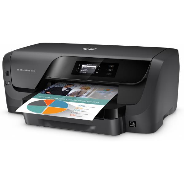 HP OfficeJet Pro 8210 stampante a getto d'inchiostro A colori 2400 x 1200 DPI A4 Wi-Fi