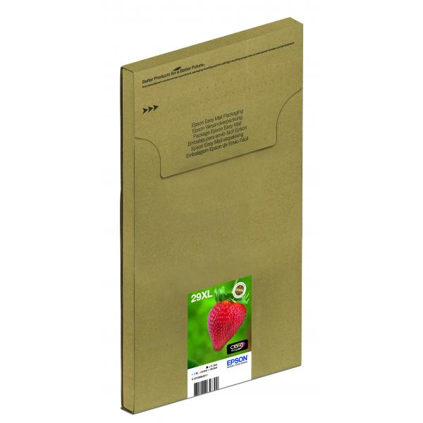 Epson Strawberry Multipack Fragole 4 colori Inchiostri Claria Home 29XL in confezione EasyMail Packaging