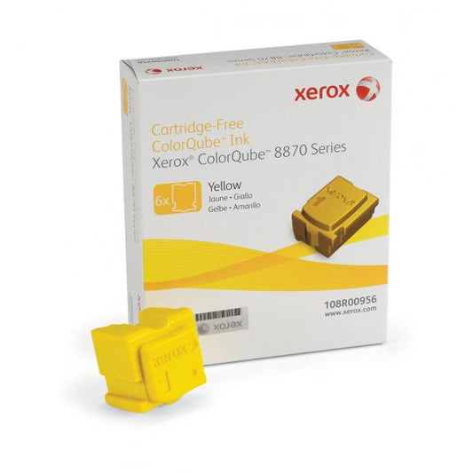 Xerox Inchiostro solido in barrette Giallo da 17300 pagine per ColorQube 8870 / 8880 (108R00956)