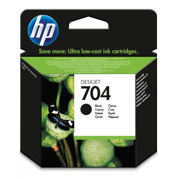 HP 704 Originale Nero 1 pezzo(i)