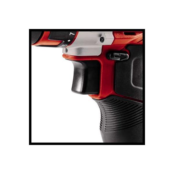 Einhell TE-CD 1 Senza chiave Nero, Rosso 1400 Giri/min 1,13 kg