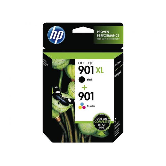 HP 901XL Original Nero, Ciano, Magenta, Giallo Multipack