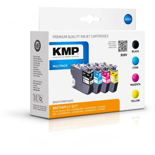 KMP B58V Compatible Nero, Ciano, Magenta, Giallo Multipack 4 pezzo(i)